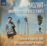 Buy Mozart: Violin Concertos Nos. 3 4 & 5