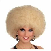 Buy Afro Mixed Blonde Wig - Adult