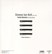 Buy Canto Ostinato For Solo Piano