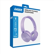 Buy Laser On-Ear Bluetooth Headphone Purple