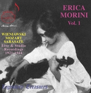 Buy Erica Morini 1: Live & Studio Recordings 1921-1944