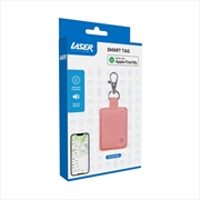 Buy Laser Mini Keyring Wireless Charging Smart Tag in Coral Pink