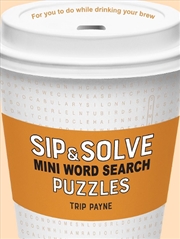 Buy Sip & Solve Mini Word Search Puzzles