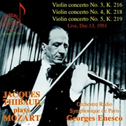 Buy Jacques Thibaud Plays Mozart
