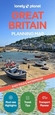 Buy Lonely Planet Great Britain Planning Map
