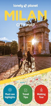Buy Lonely Planet Milan City Map