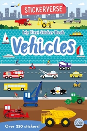Buy Stickerverse - My First Sticker Book Vehicles