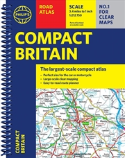 Buy Philip's Compact Britain Road Atlas