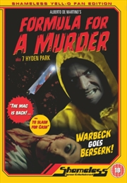 Buy Formula For A Murder (REGION 2)