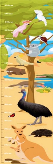 Buy Height Chart-Aussie Animals