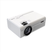 Buy Laser 720P LED White Projector with 100inch Projector Cloth Screen and Grey Carry Case