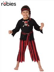 Buy Pirate Costume - Size 6-8