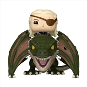 Buy House of the Dragon - Aemond Targaryen with Vhagar Pop! Ride [RS]