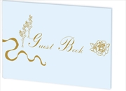 Buy Guest Book - Wedding , Large blue