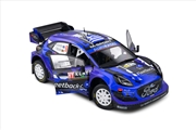 Buy Solido Cars - 1:18 Ford Puma Rally1 Hybrid Blue #9 Serderidis /Miclotte Rally Kenya 2022