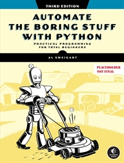 Buy Automate the Boring Stuff with Python, 3rd Edition