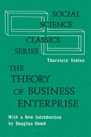 Buy The Theory of Business Enterprise