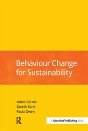 Buy Behaviour Change for Sustainability