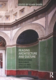 Buy Reading Architecture and Culture