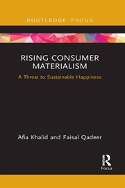 Buy Rising Consumer Materialism