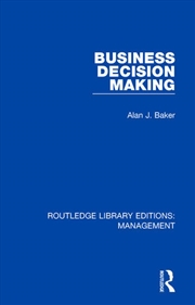 Buy Business Decision Making