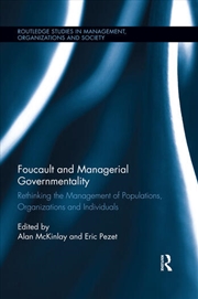 Buy Foucault and Managerial Governmentality