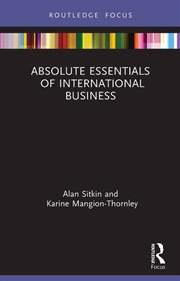 Buy Absolute Essentials of International Business