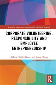 Buy Corporate Volunteering, Responsibility and Employee Entrepreneurship