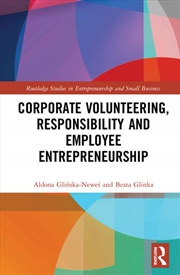 Buy Corporate Volunteering, Responsibility and Employee Entrepreneurship