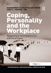 Buy Coping, Personality and the Workplace