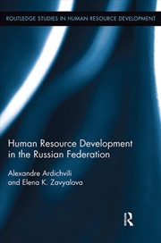 Buy Human Resource Development in the Russian Federation