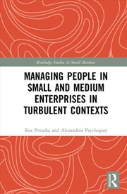 Buy Managing People in Small and Medium Enterprises in Turbulent Contexts
