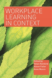Buy Workplace Learning in Context