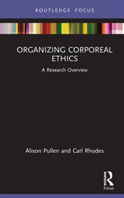 Buy Organizing Corporeal Ethics