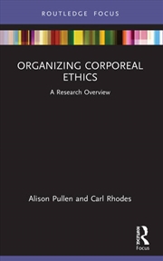 Buy Organizing Corporeal Ethics