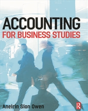 Buy Accounting for Business Studies