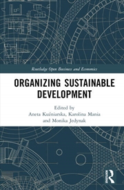 Buy Organizing Sustainable Development