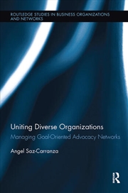Buy Uniting Diverse Organizations