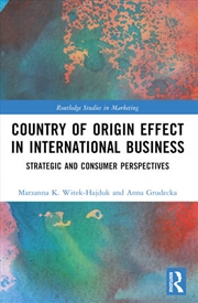 Buy Country-of-Origin Effect in International Business