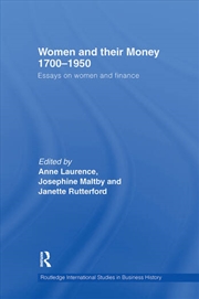 Buy Women and Their Money 1700-1950