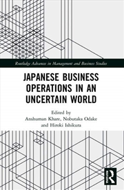 Buy Japanese Business Operations in an Uncertain World