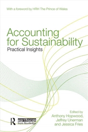 Buy Accounting for Sustainability