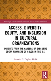 Buy Access, Diversity, Equity and Inclusion in Cultural Organizations