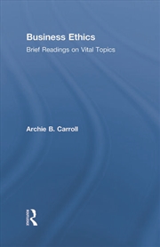 Buy Business Ethics