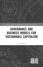 Buy Governance and Business Models for Sustainable Capitalism