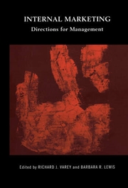 Buy Internal Marketing: Directions for Management