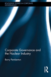 Buy Corporate Governance and the Nuclear Industry