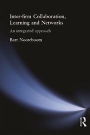 Buy Inter-Firm Collaboration, Learning and Networks