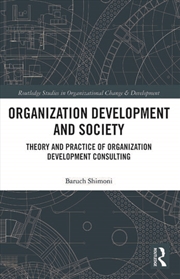 Buy Organization Development and Society