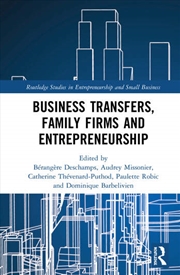 Buy Business Transfers, Family Firms and Entrepreneurship